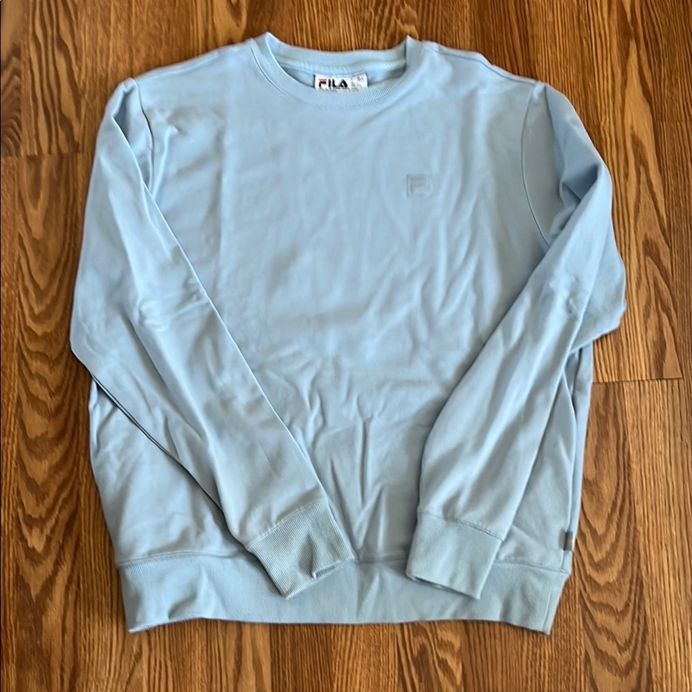 Fila Blue Crewneck Sweater Classic Design